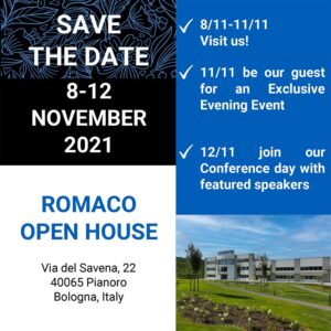 ROMACO BOLOGNA_OPEN HOUSE_NOVEMBER 2021